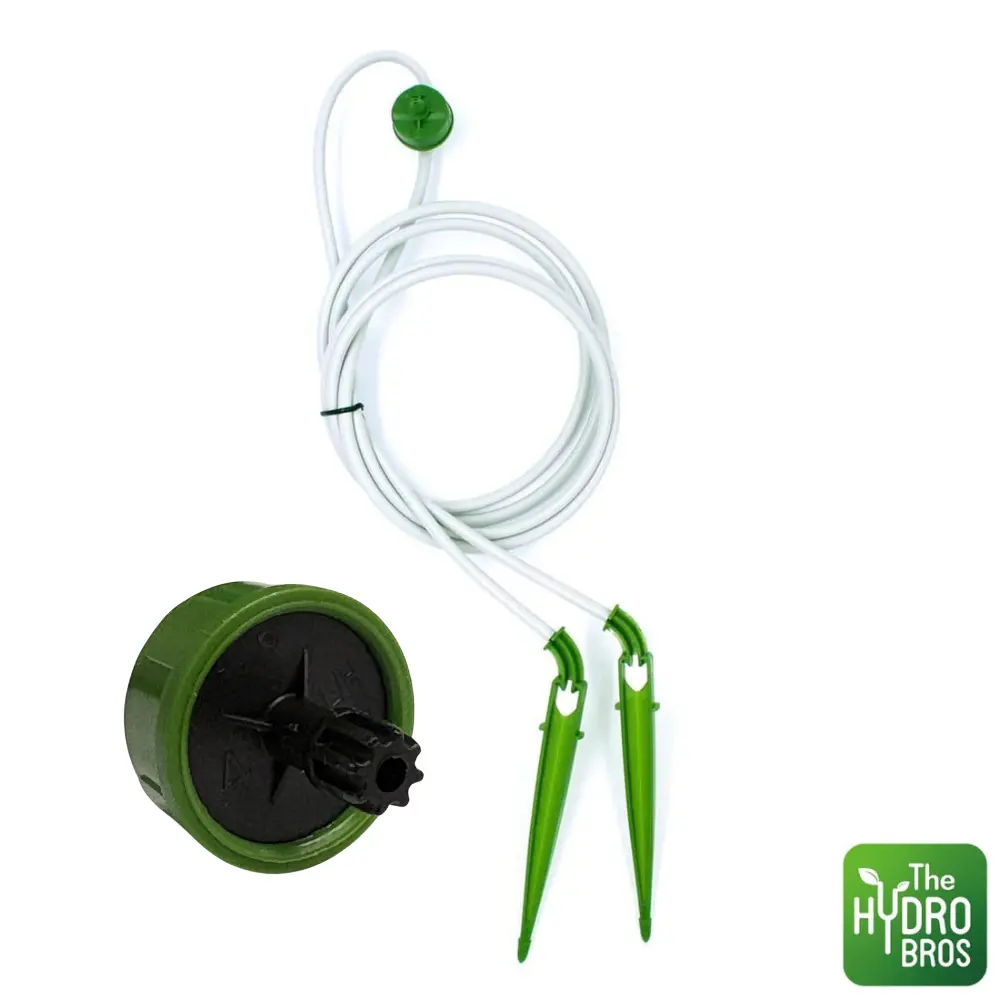 Floraflex Micro Dripper Assembly - 2 Way | Black 1 Gph | 76Cm 1