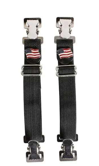 Usa Flag Pants Boot Clips 1