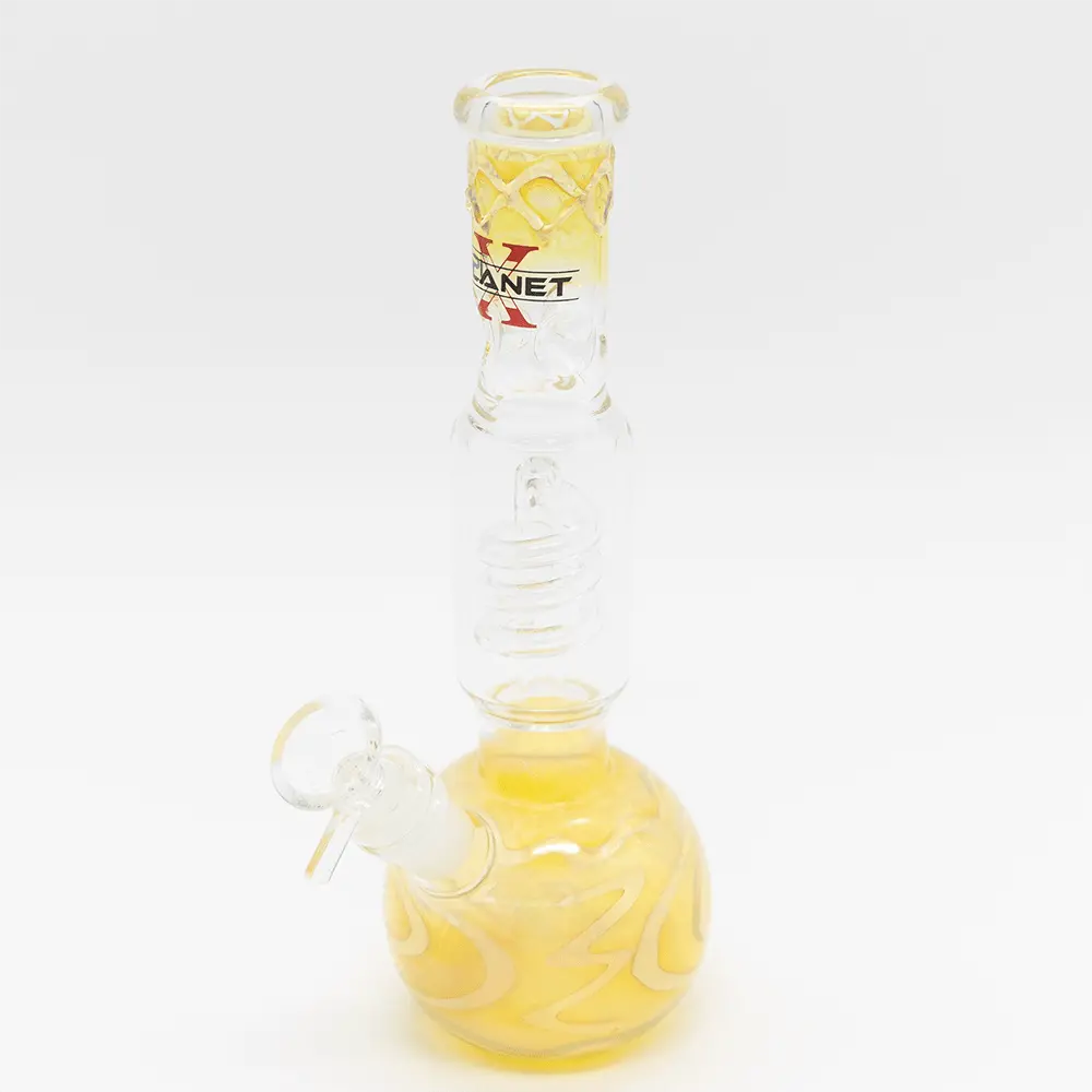 Sand Drift Glass Bong - Yellow 1