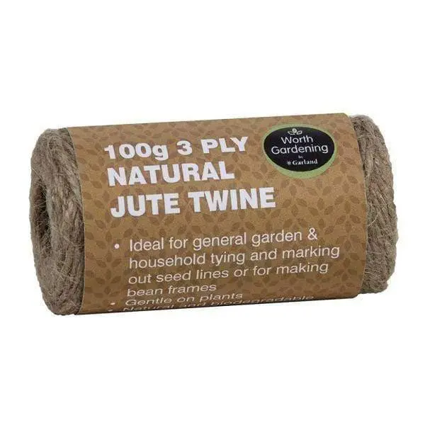 100G 3 Ply Natural Jute Twine - 60M 1