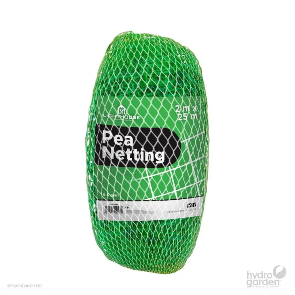 Lighthouse 2M X 25M Pea Bean Netting (15Cm X 15Cm) 1