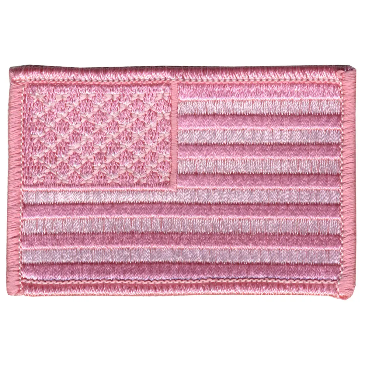 American Flag Patch Pink 3 Inch 1