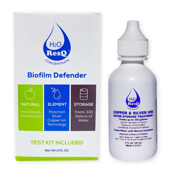 H2o Resq Biofilm Defender Concentrate Treats 330 Gallons 1