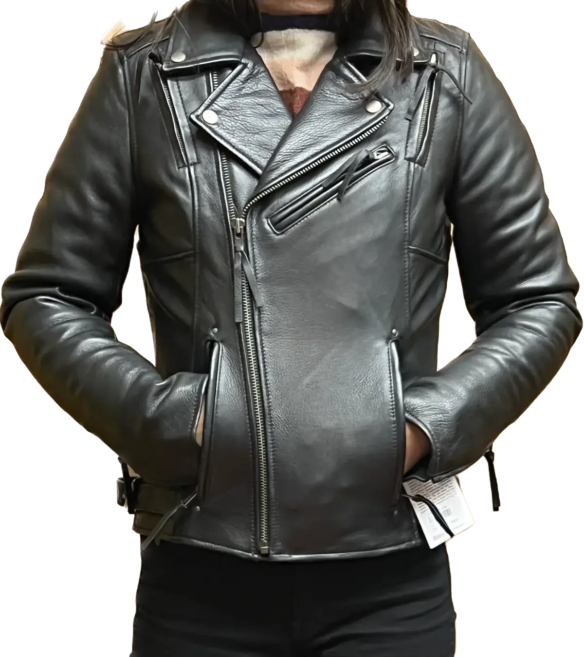 Ladies Lynette Leather Jacket 1