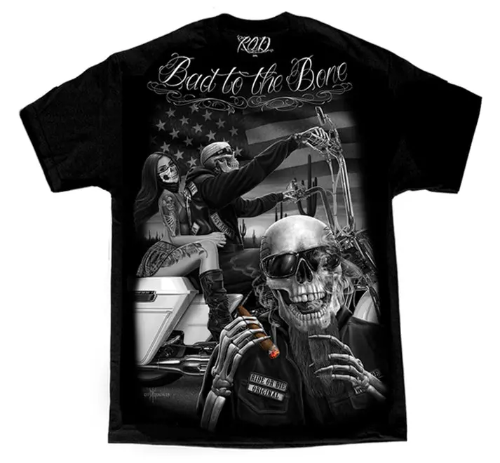 Men's Rod Shirt Bad Tothe Bone 1
