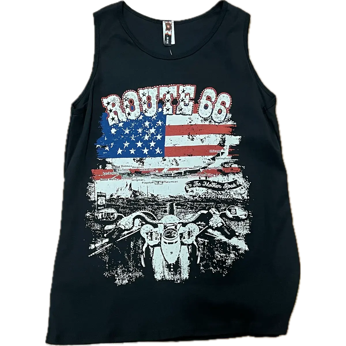 Ladies' Rt 66 Muscle Tank 1
