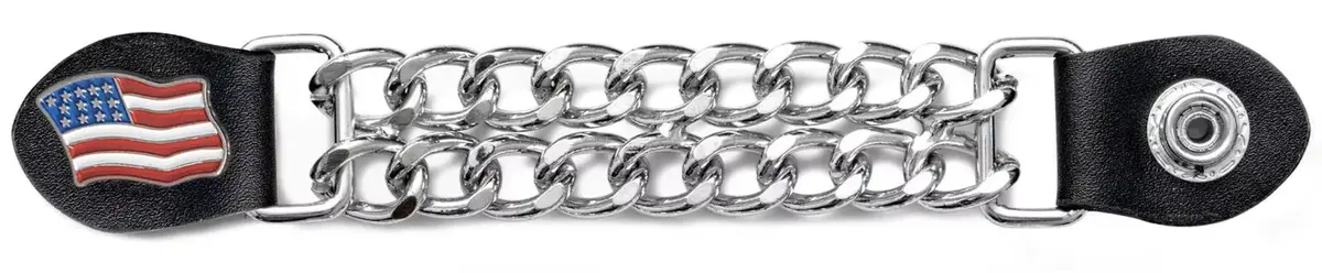 Chain Vest Extender - American Flag 1