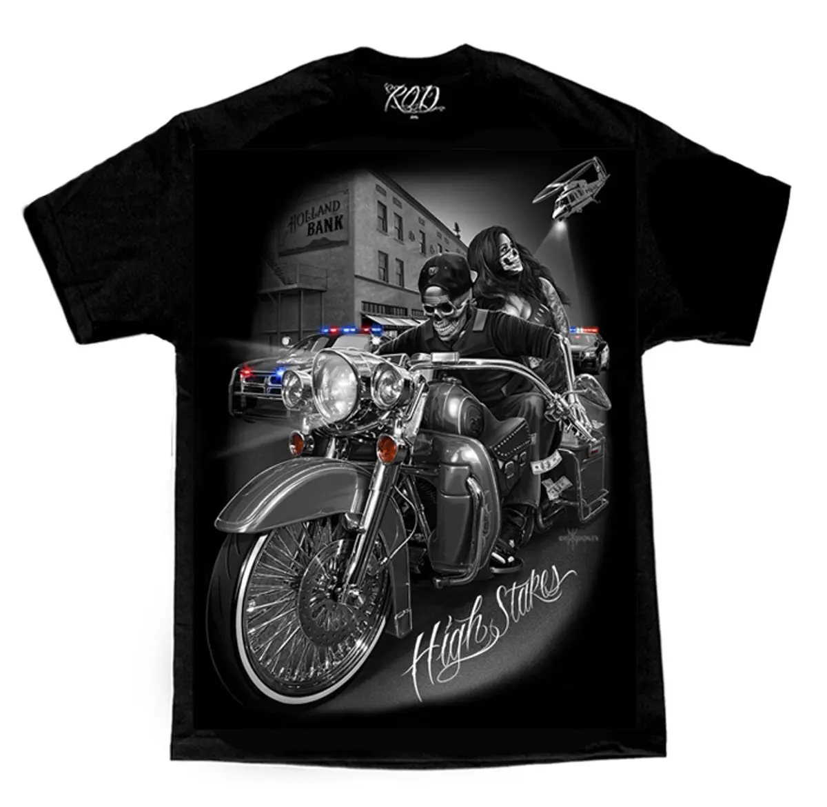 Men's T-Shirt High Stakes Blk 1