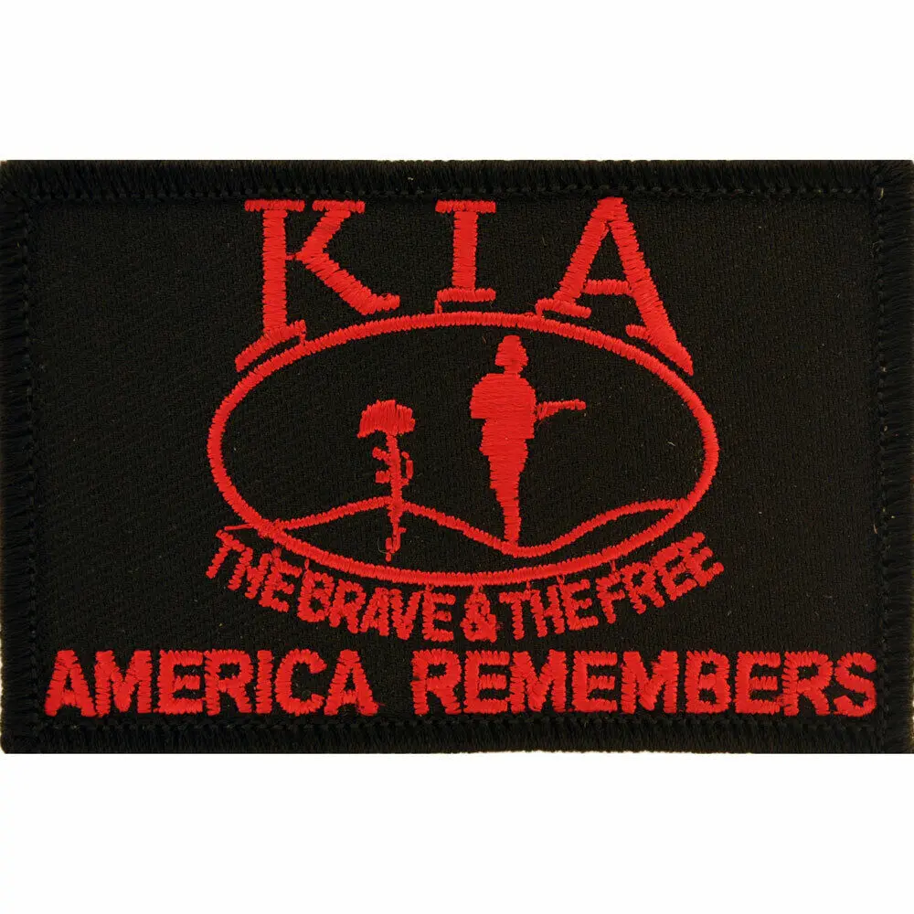 Kia Honor Flag Black Patch 1