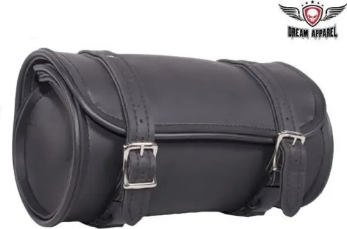 Plain Pvc Tool Bag 2 Buckle Black 10-Inch 1