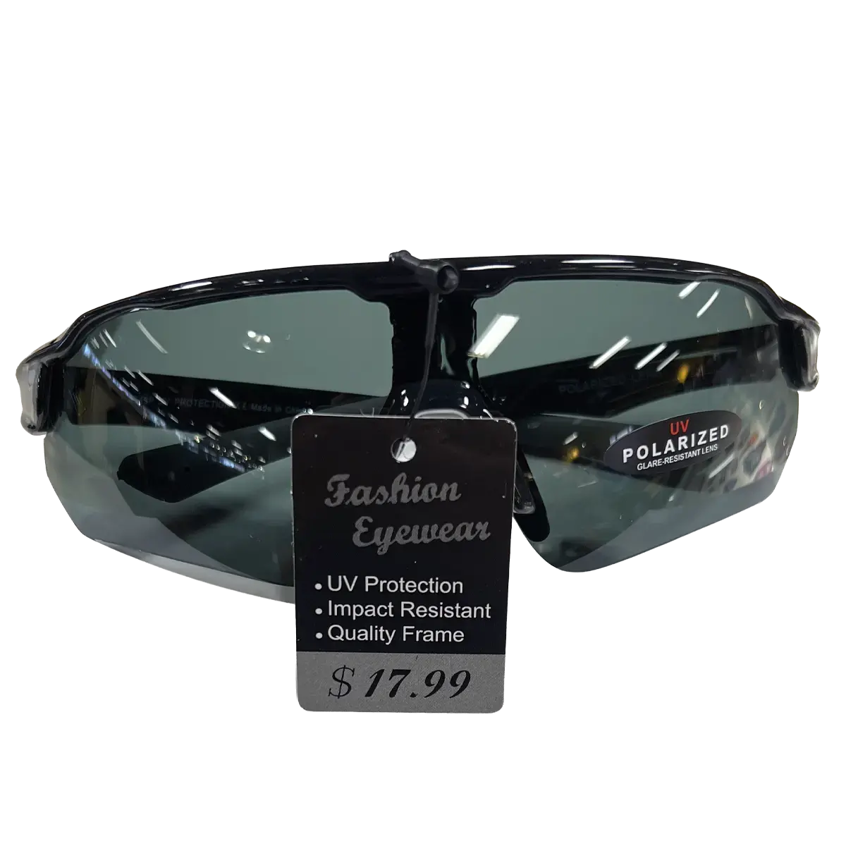 Sports Shield Glasses Polarized Smoke 1