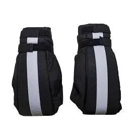 Black Motorcycle Mitts 1