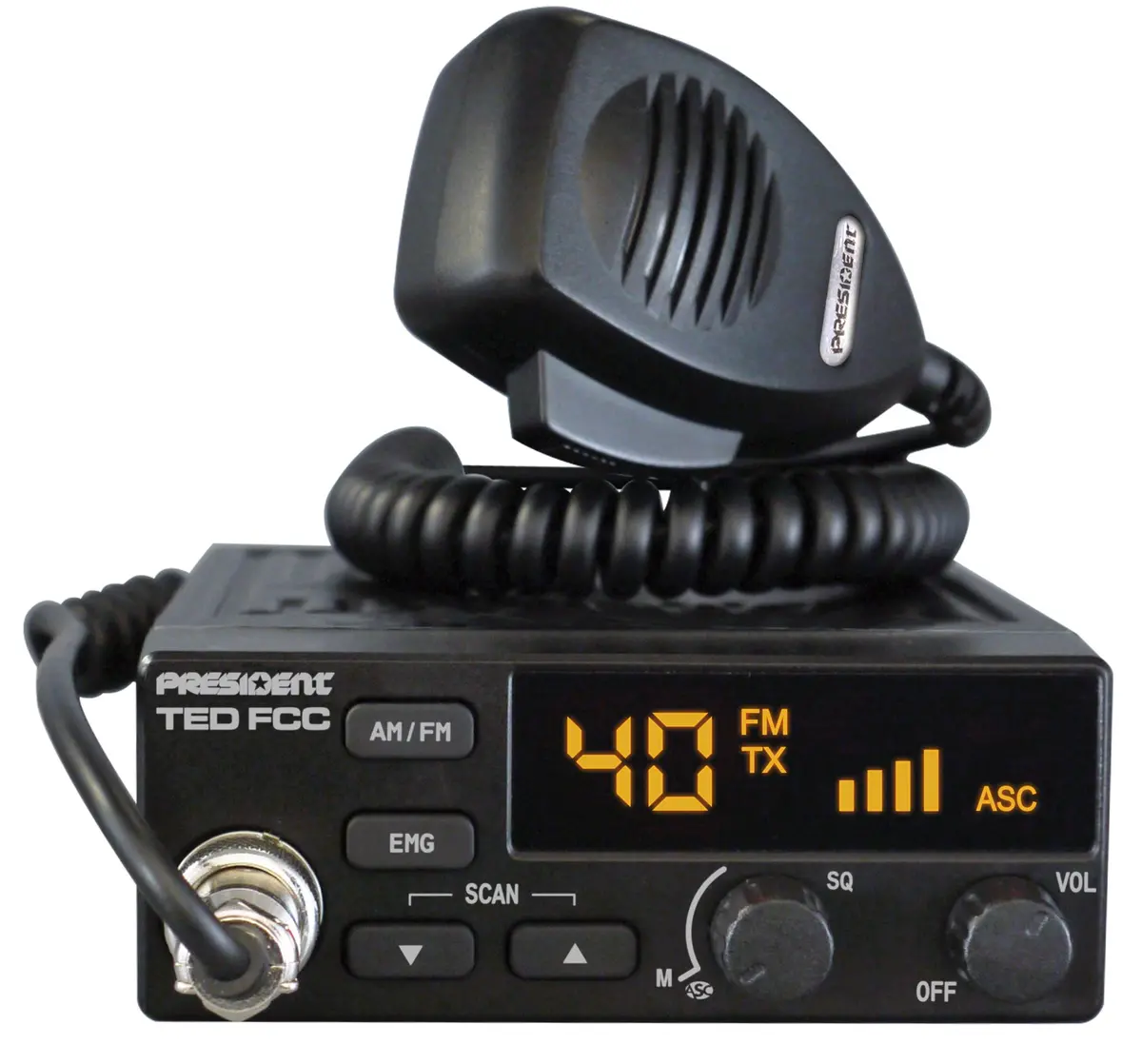 President Ted Fcc Cb Radio 1