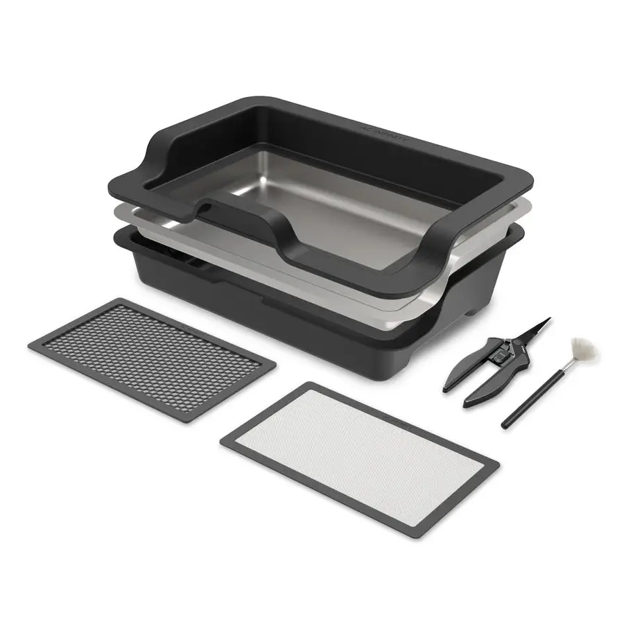 Ac Infinity Large Trim Tray System, 3-Tray & 2-Screen Kit (Ac-Tta3) 1