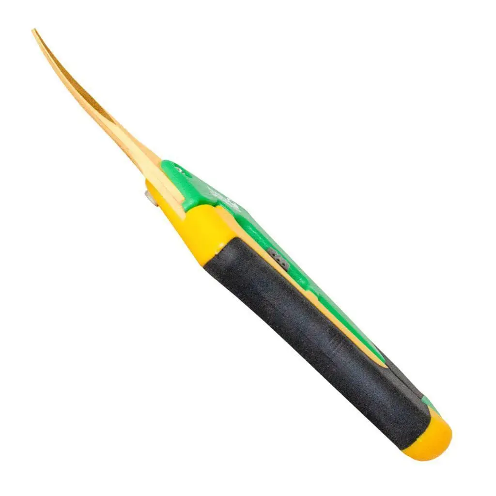 Titanium Coated Curved Blade Precision Pruners Scissors Trimmers 1