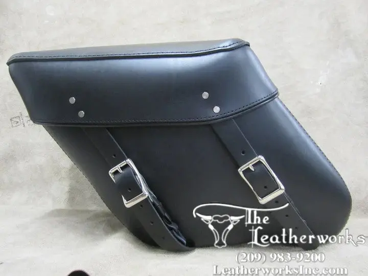 Leatherworks 403T Wide Angle Throw Over Saddlebags 1