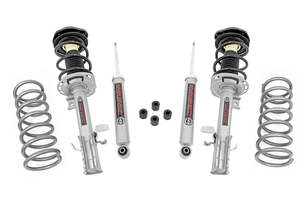 Rough Country 1.5 Inch Lift Kit Lifted Struts - 2021+ Ford Bronco Sport - 40131 1