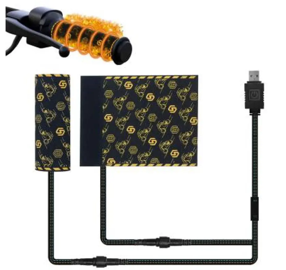 Usb Winding 6 Temp Heated Grip Pads 1