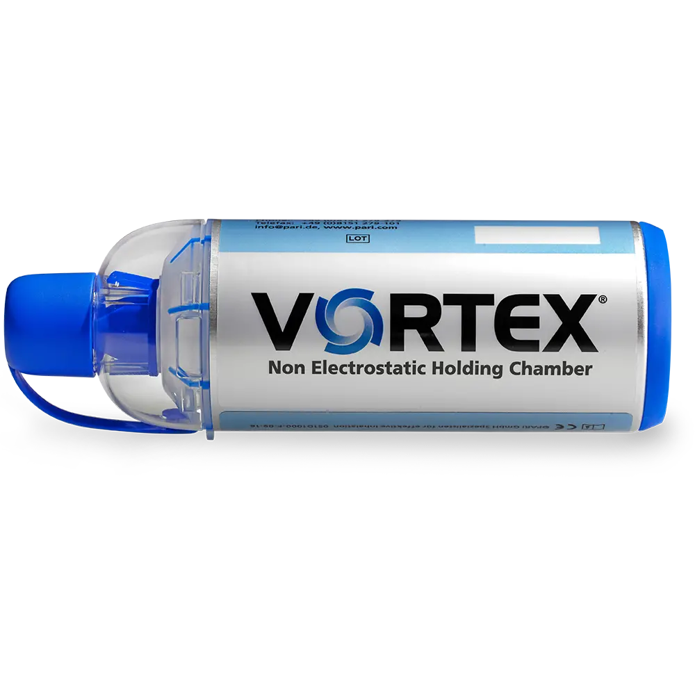 Vortex Non Electrostatic Valved Holding Chamber (New-Damaged Box) 1
