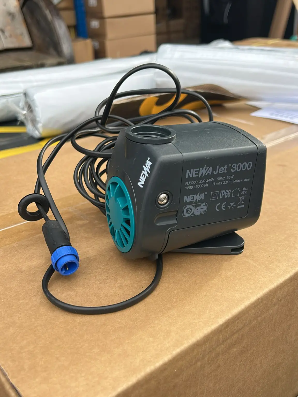 Iws Maxijet Nj-3000 Pump (With Bulgin Connector) 1