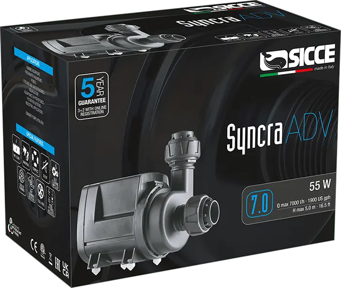Sicce Syncra Adv 7.0 Pump - 7000L/Hr 1
