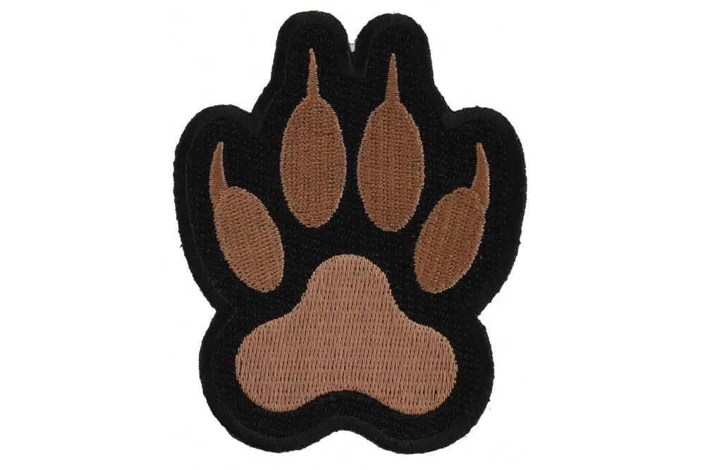 Canine Paw Print Patch 1