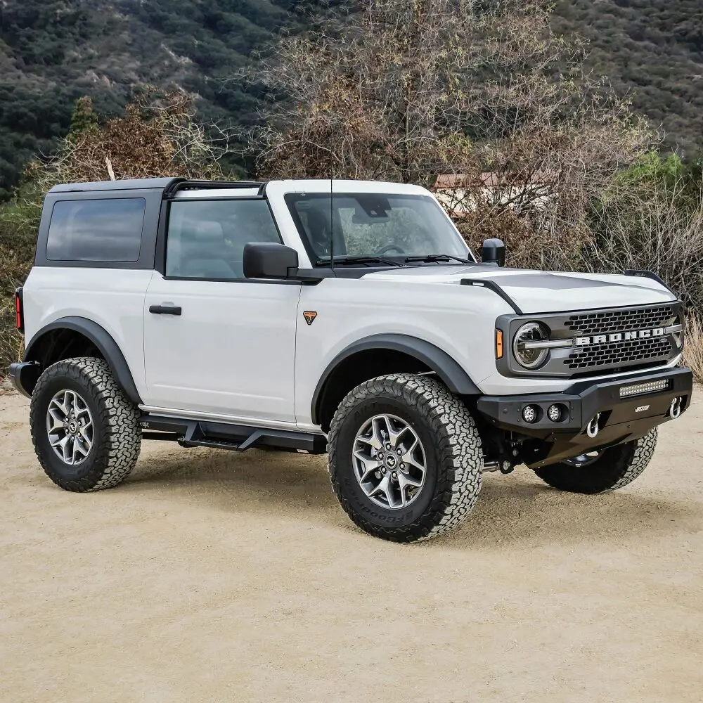 Westin 56-14185 - 2021+ Ford Bronco 2 Door Textured Black Hdx Nerf Step Bars 1