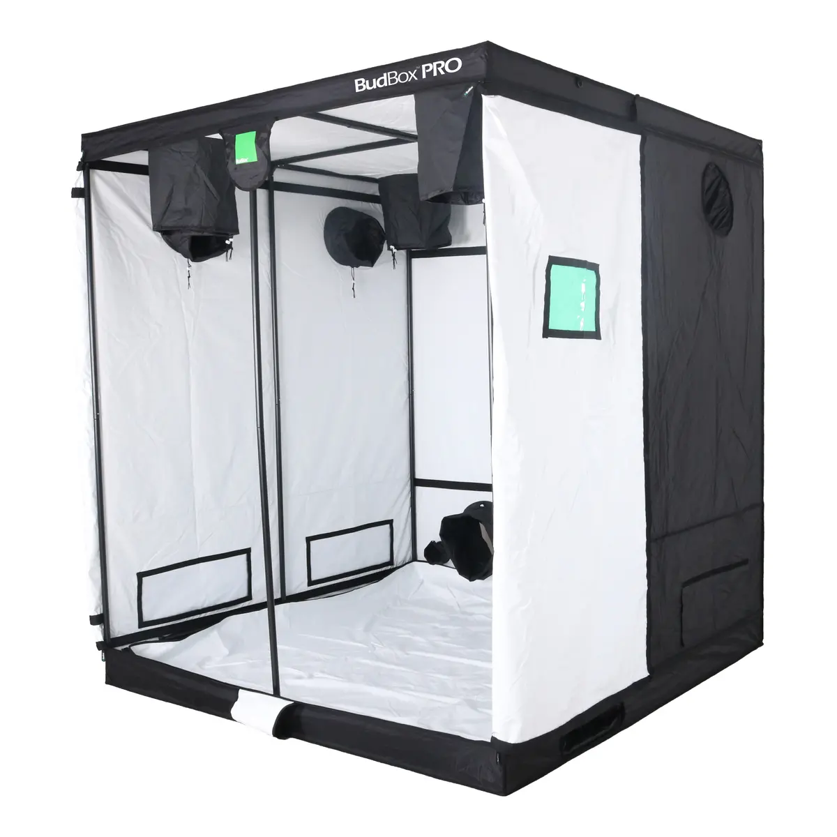 Bud Box Pro 200 X 200 Grow Tent - Standard & Xl Height (White/Silver Lining) 4