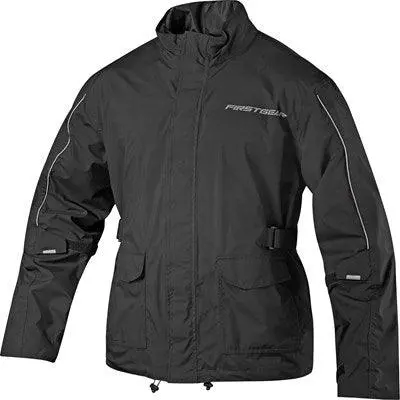 Ladies Delphin Rain Jacket Blk 1