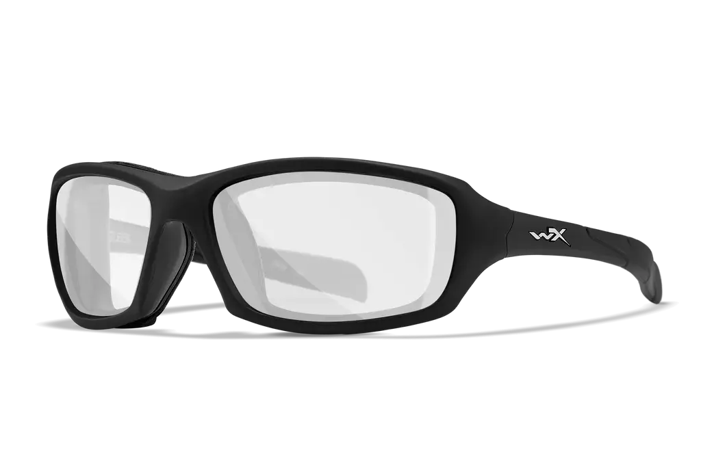 Sleek Clear Lens Matte Black Frame 1