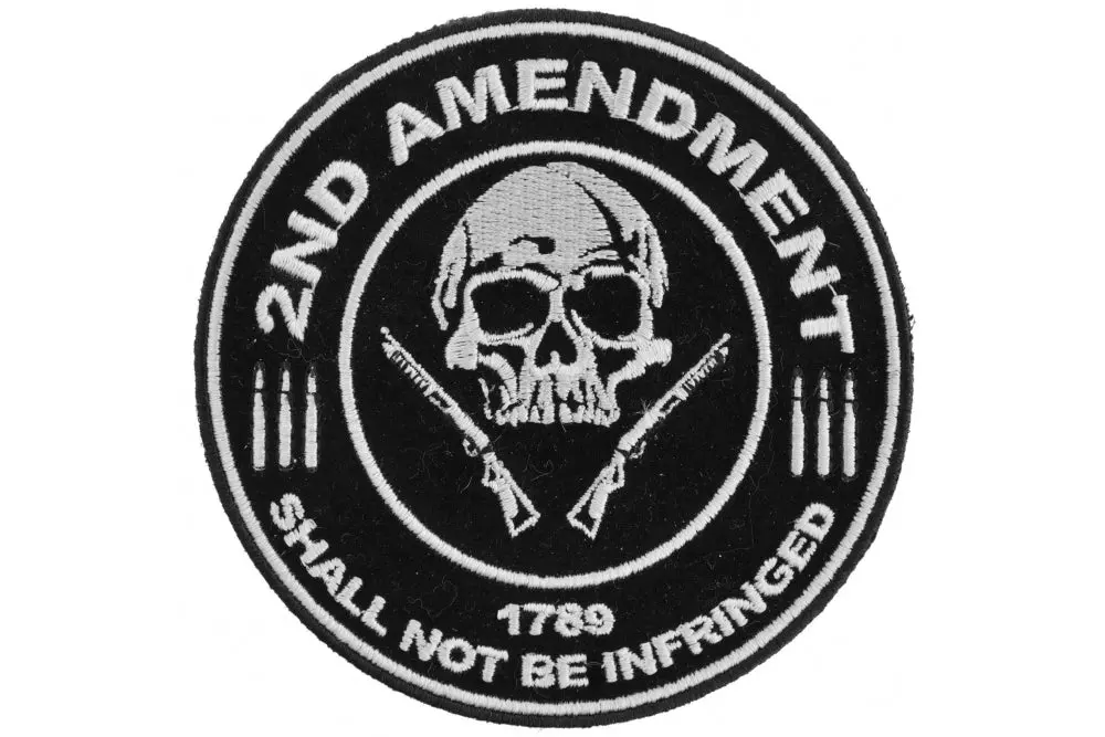 2Nd Amendment Shall Not Be Infringed 4" Patch 1