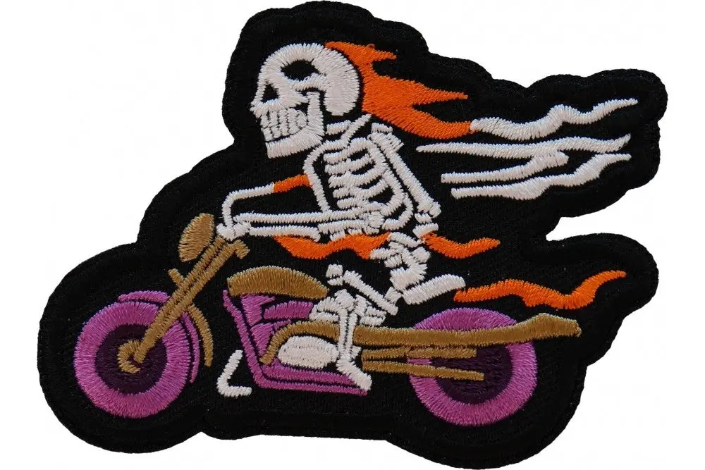 Skelo Rider Biker Patch 1