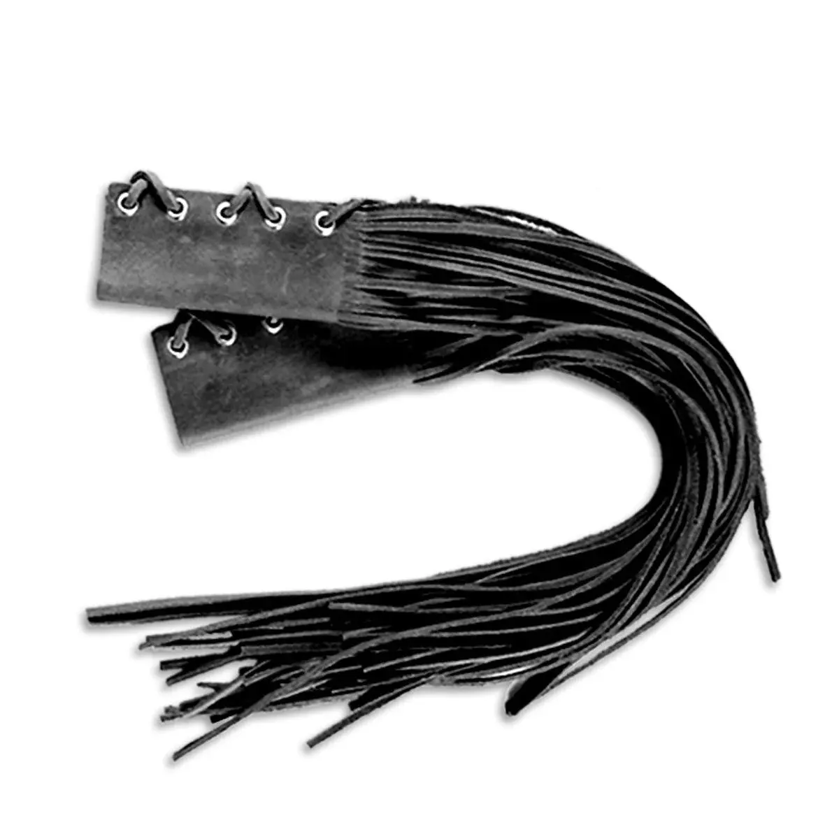 Black Throttle Covers With 17" Fringe 1
