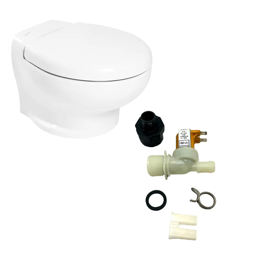 Thetford Nano Touch Compact Toilet Freshwater Kit - 24V [T-Nan024pw/Tsft/Na-Fwkit] 1