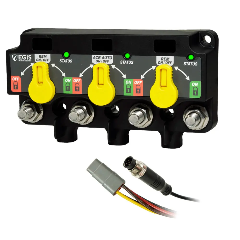 Egis Triple Xd - Nmea 2000 - Relay/Acr/Relay W/Knobs - 12 Position Dt [9831-2535] 1
