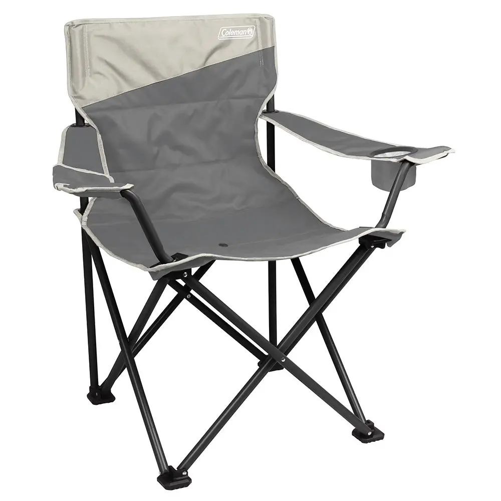 Coleman Big  Tall Quad Camping Chair - Grey [2178363] 1