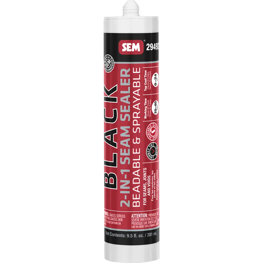 Sem 2-In-1 Seam Sealer - 9.5Oz Tube - Black [29492] 1