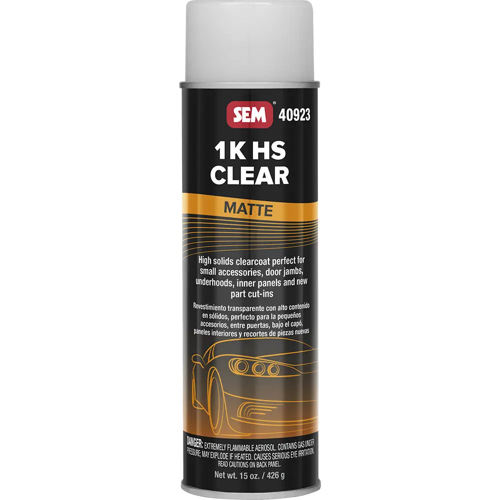 Sem 1K Hs Clear - 20Oz Aerosol Can - Matte Finish [40923] 1