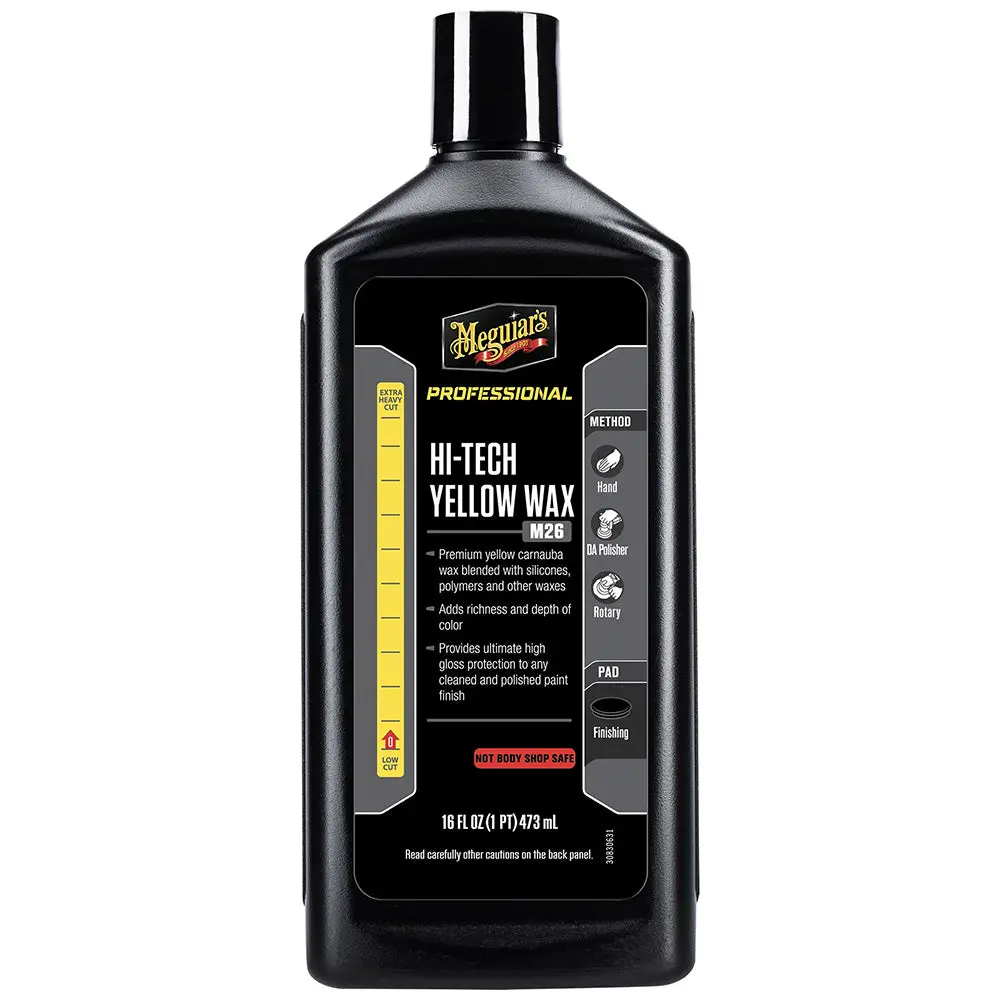 Meguiar's Hi-Tech Yellow Wax - 16Oz [M2616] 1
