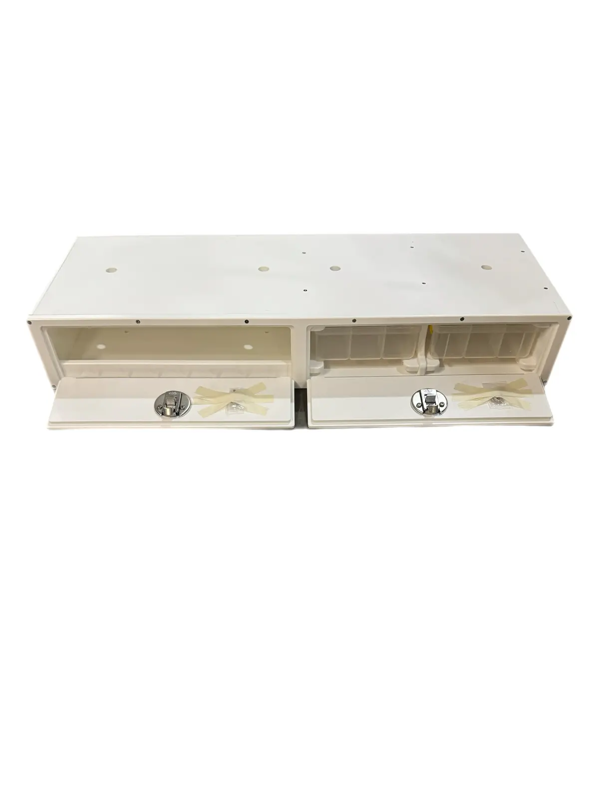 Sportsman Boats Leaning Post Box Tackle Unit Starboard White 103813  2025 And Up 1