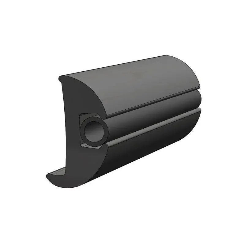 Taco Marine  50'  Black 1-7/8’’ X 1-1/8’’ Flexible Rub Rail  Part# V11-2423Bka50-1 1