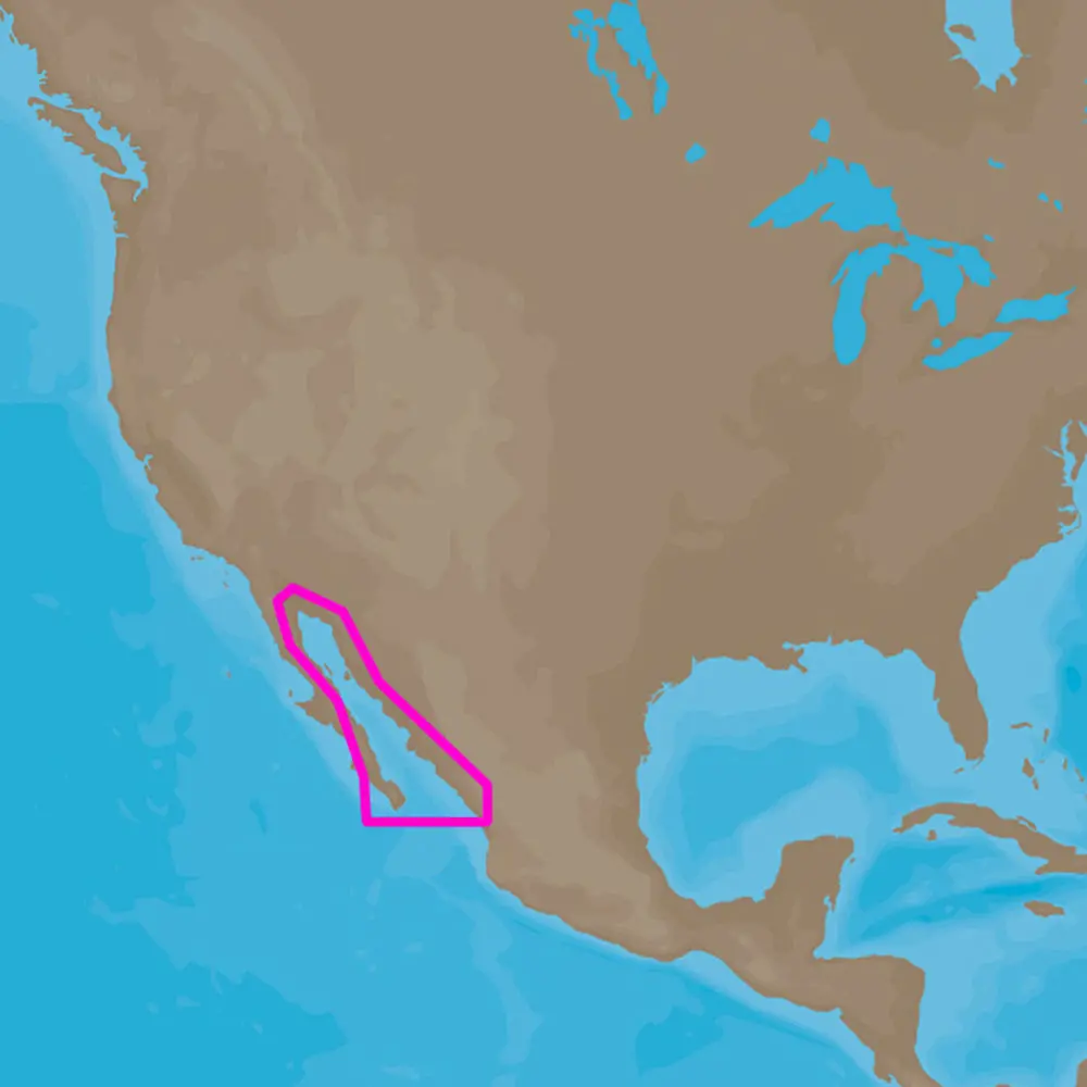 C-Map  4D Na-D950 Gulf Of Califonia , Mexico [M-Na-D950-Ms] 1