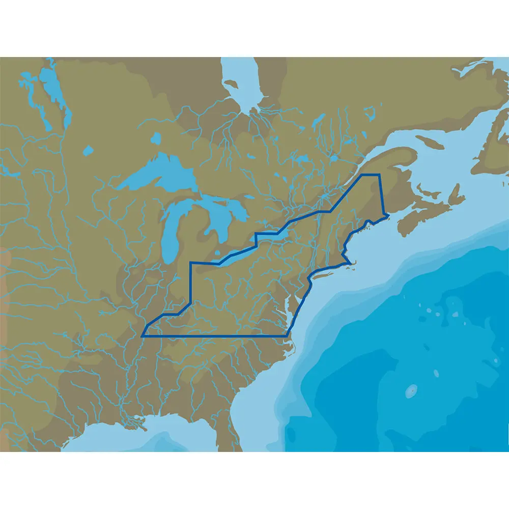 C-Map 4D Lakes Na-D073 North East [M-Na-D073-Ms] 1