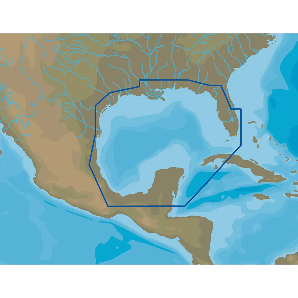 C-Map 4D Na-D064 Gulf Of Mexico - Microsd/Sd [M-Na-D064-Ms] 1