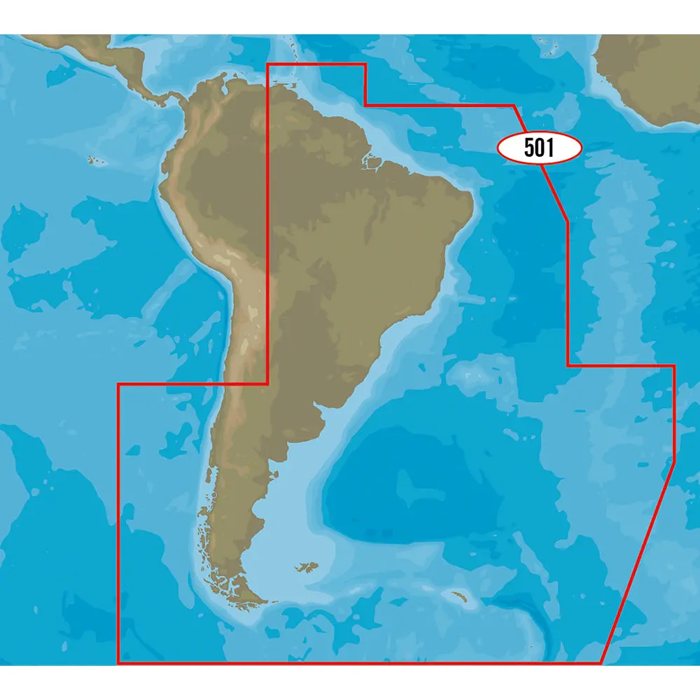 C-Map 4D Sa-D501 Gulf Of Paria To Cape Horn [M-Sa-D501-Ms] 1