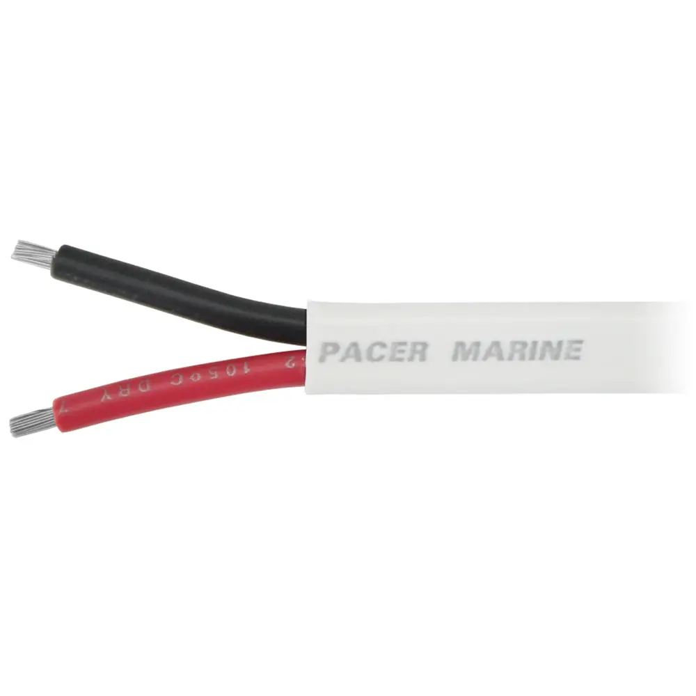 Pacer 14/2 Awg Duplex Cable - Flat Cable - Red/Black - 500' [W14/2Dc-500] 1